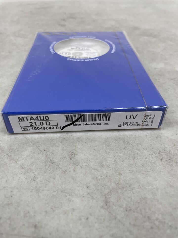 MTA4U0.210 - ALCON - Kelman Multiflex III Intraocular Lens, 21.0D, (BX/1) - ( Expiry Date: 2025-06-04 )