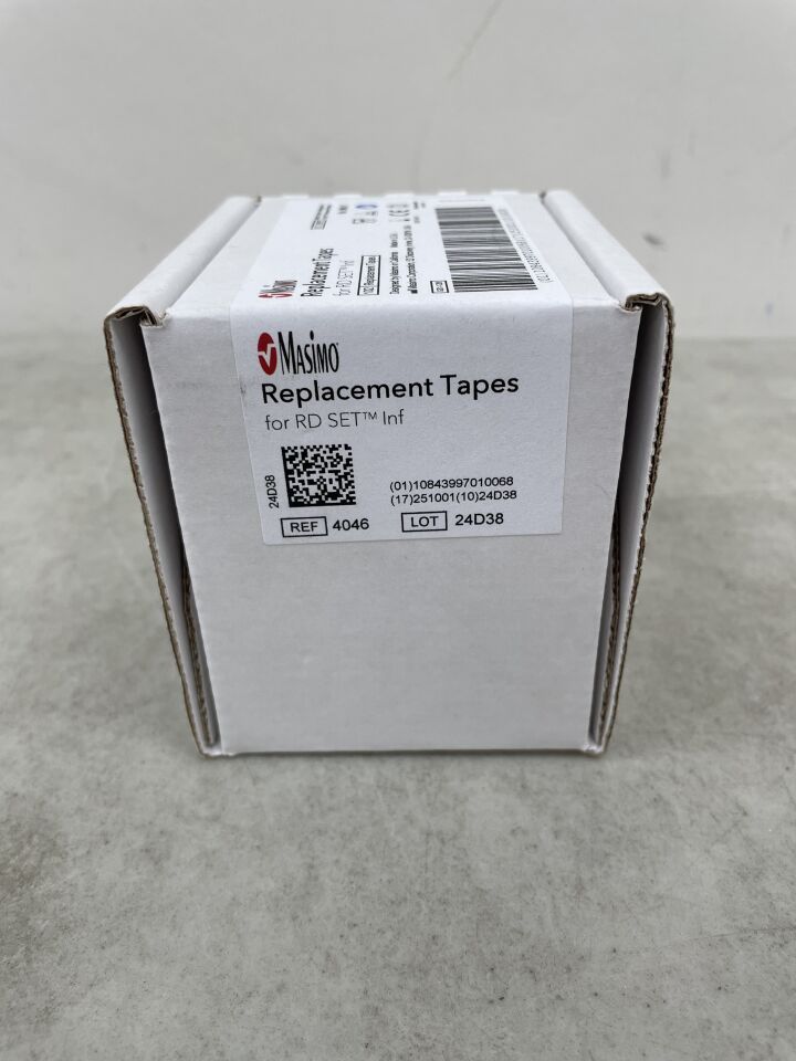 4046 - MASIMO - RD SET Auxiliary Label Pink Tape , (BX/102) - ( Expiry Date: 2025-10-01 )