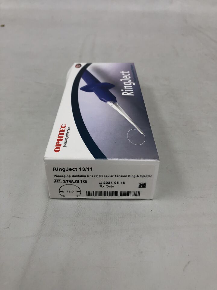 376US1G - OPHTEC - RingJect Capsular Tension Ring, 13mm-11mm, (BX/1) - ( Expiry Date: 2025-04-03 )