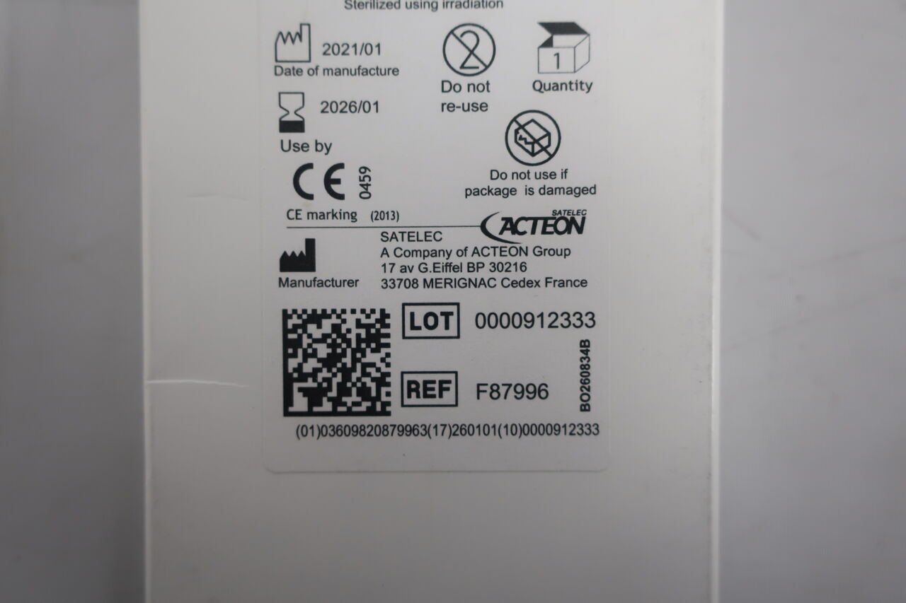 F87996 - ACTEON - Piezotome M+ Punta raspadora curva – RHS1
 , ( ) - ( Fecha de vencimiento : 2026-01-01 )