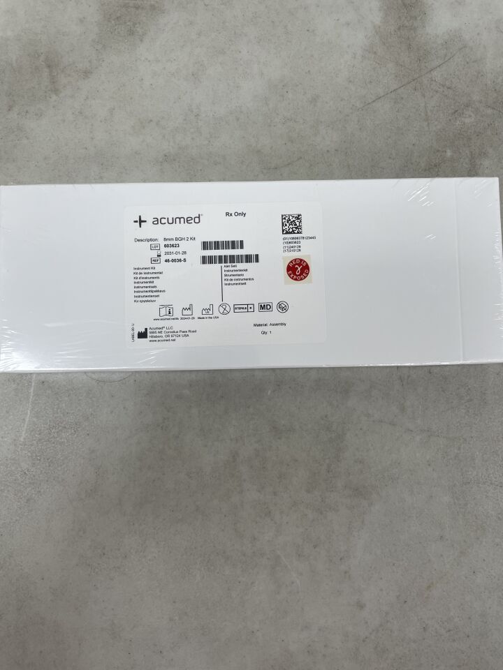 46-0036-S - ACUMED - BGH 2 套裝，8mm，（盒/1）-（有效期限：2031-01-28）