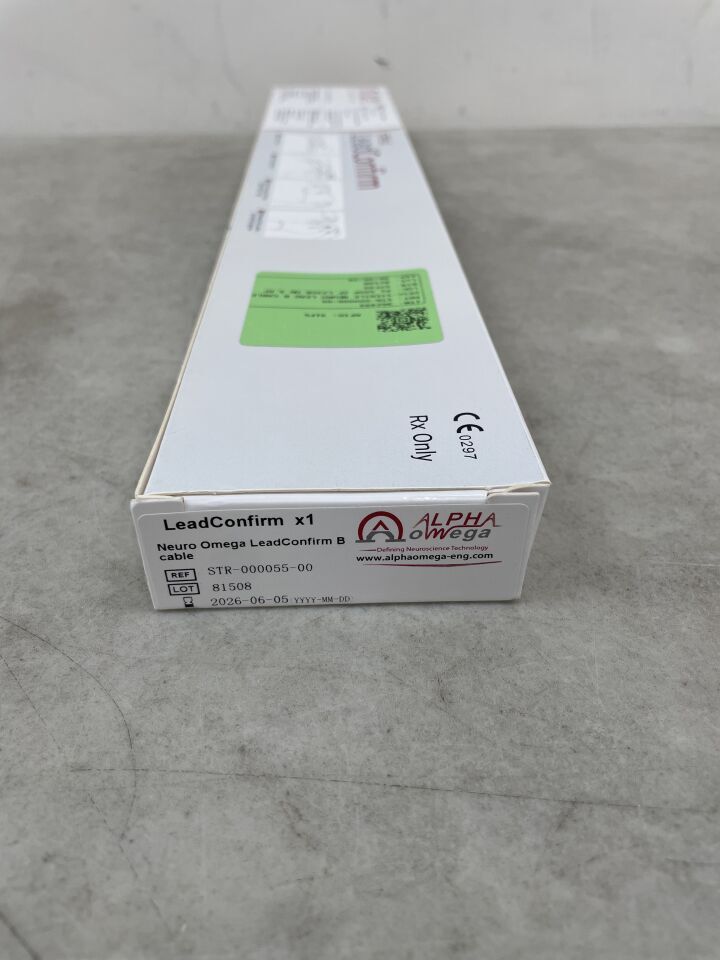 STR-000055-00 - ALPHA OMEGA - Neuro Omega LeadConfim B 電纜，（BX/1）-（有效期限：2026-06-05）