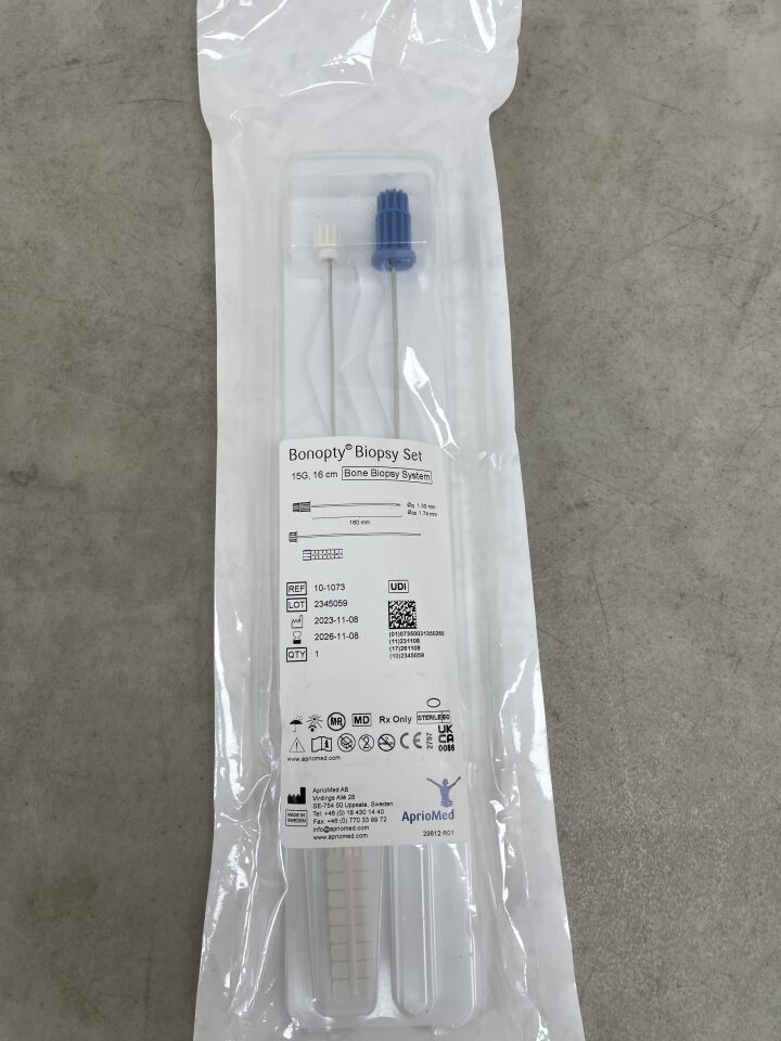 10-1073 - APRIOMED - Bonopty Biopsy Set 15G, 16 cm, (EA) - ( Expiry Date: 2026-11-08 )