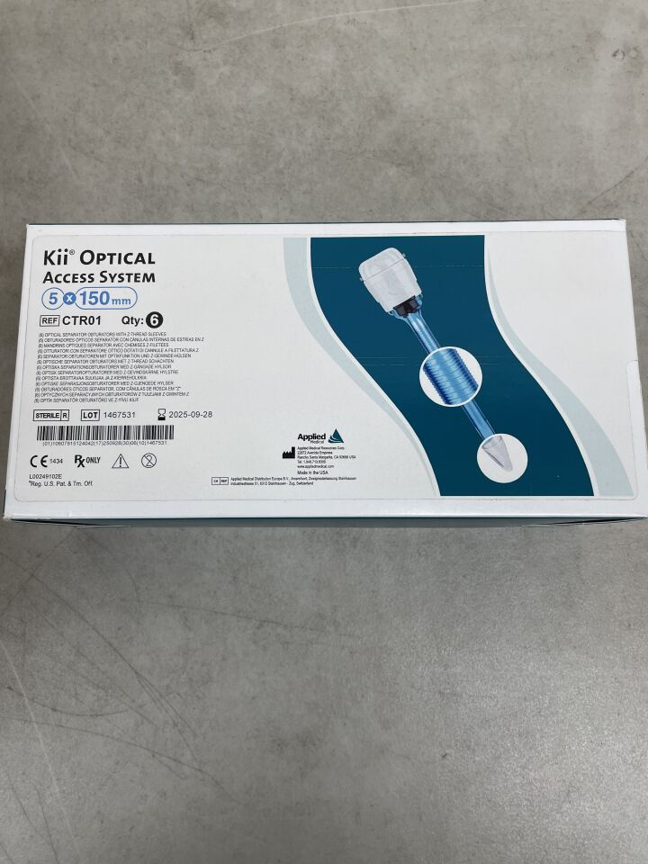 CTR01 - APPLIED MEDICAL RESOURCES - Kii Z-Thread Optical Access System, 5 x 150 mm, () - ( Expiry Date: 2025-09-28 )