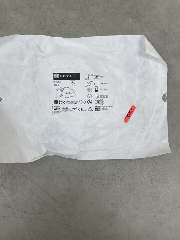 UA1337 - BK MEDICAL - Ultrasound Single-Use Dual Needle Guide, I12c5b, (EA) - ( Expiry Date: 2025-04-24 )