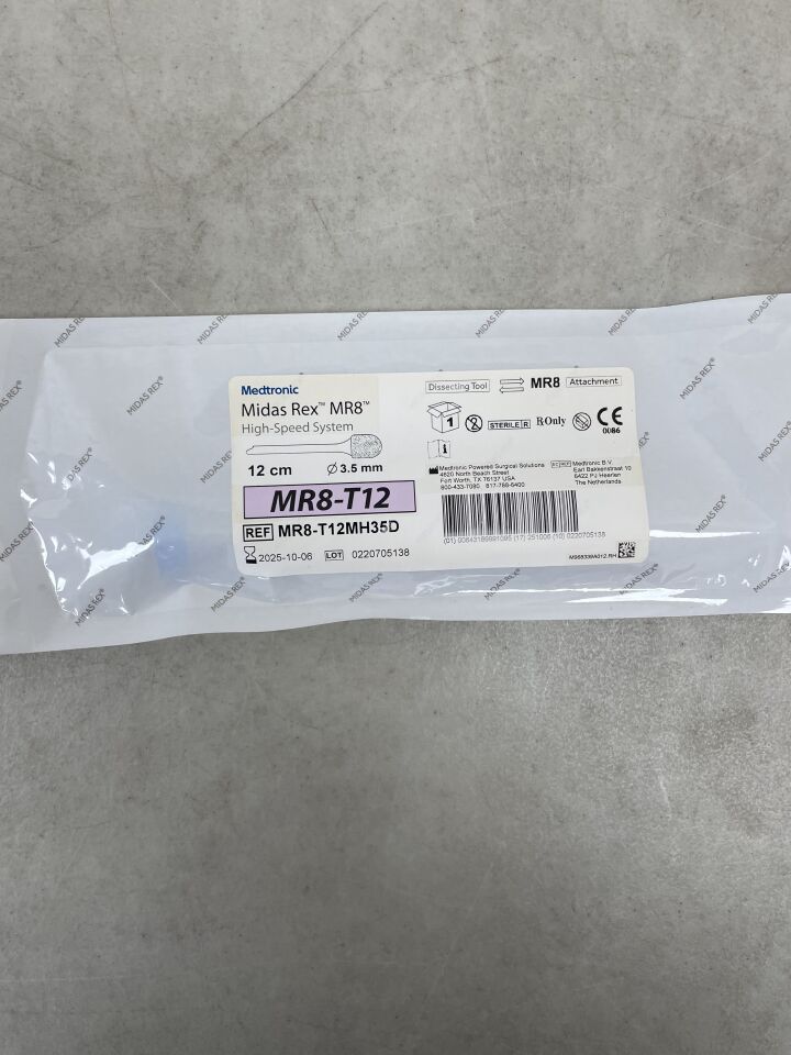 MR8-T12MH35D - MEDTRONIC - Midas Rex MR8 Telescoping Match Head Diamond Cutting Burr, 3.5 dia. x 3.8 mm Head Length, (EA) - ( Expiry Date: 2025-10-06 )