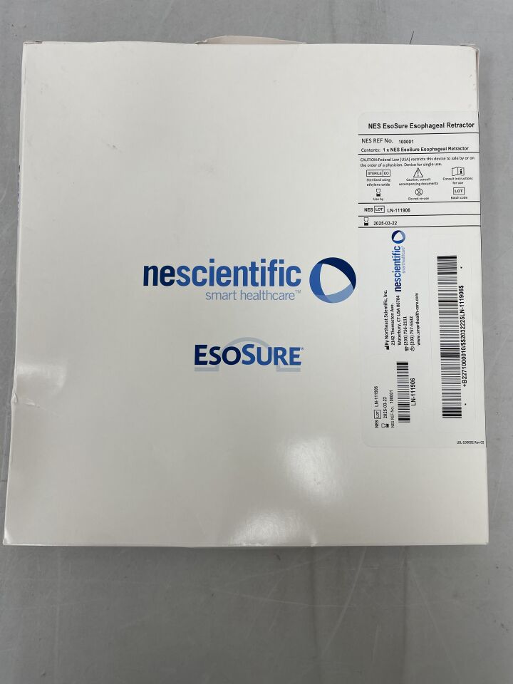100001 - NESCIENTIFIC - esosure smart care esophageal retractor, (BX/1) - ( Expiry Date: 2025-09-07 )