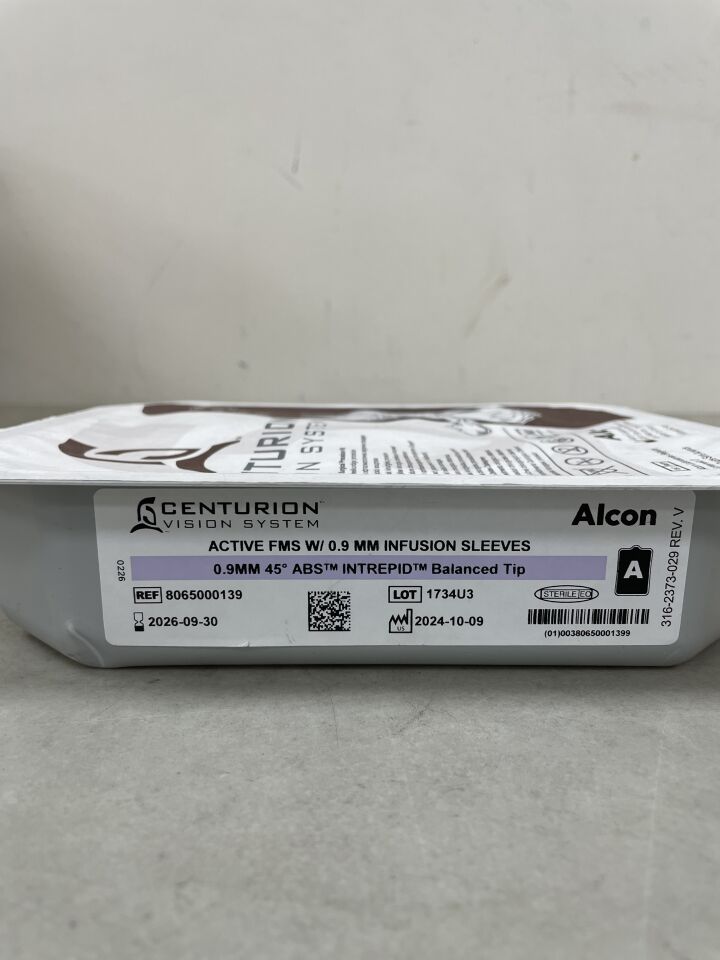 8065000139 - ALCON - Centurion Vision System Active FMS, (EA) - ( Expiry Date: 2026-09-30 )