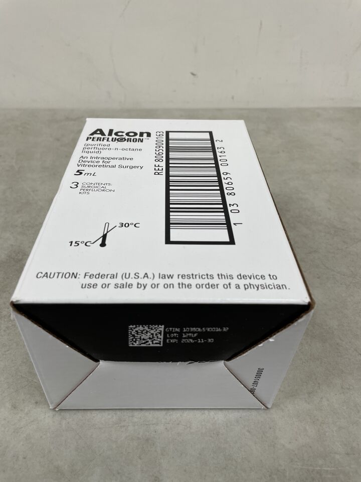 8065900163 - ALCON - Perfluoron Kit, 5ml, (BX/3) - ( Expiry Date: 2026-11-30 )