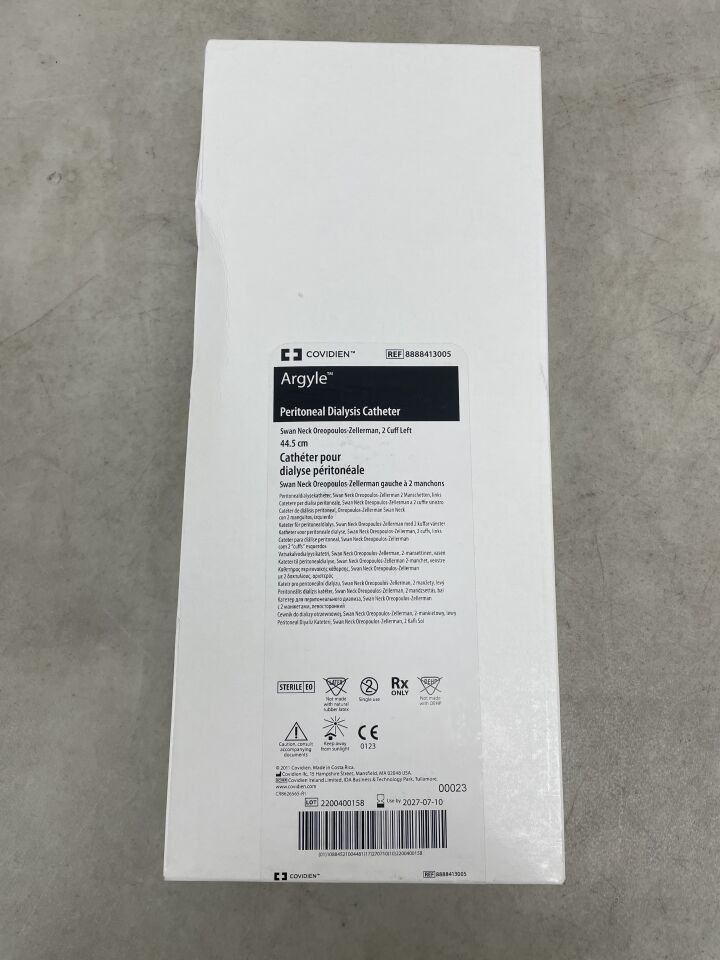 8888413005 - COVIDIEN - Oreo Zeller 2 袖套鵝頸導管，左側，（BX/1）-（有效期：2027-07-10）
