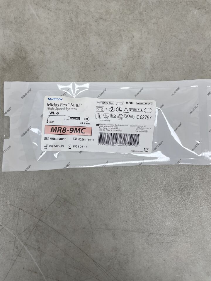 MR8-9MC16  -  MEDTRONIC  -  MIDAS REX MR8 High Speed System , ( EA )  -  ( Expiry Date : 2028-05-17 )