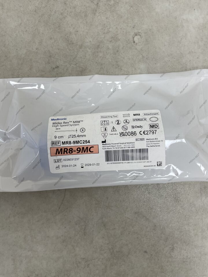 MR8-9MC254  -  MEDTRONIC  -  Midas Rex MR8 Metal Cutter Diamond Wheel 9cm, 25.4mm , ( EA )  -  ( Expiry Date : 2029-01-22 )