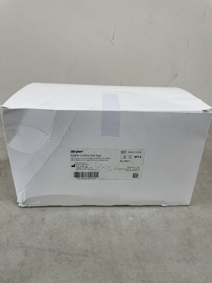 0408-210-000  -  STRYKER  -  Flyte Comfort Pads , ( BX/8 )  -  ( Expiry Date : 2099-12-31 )