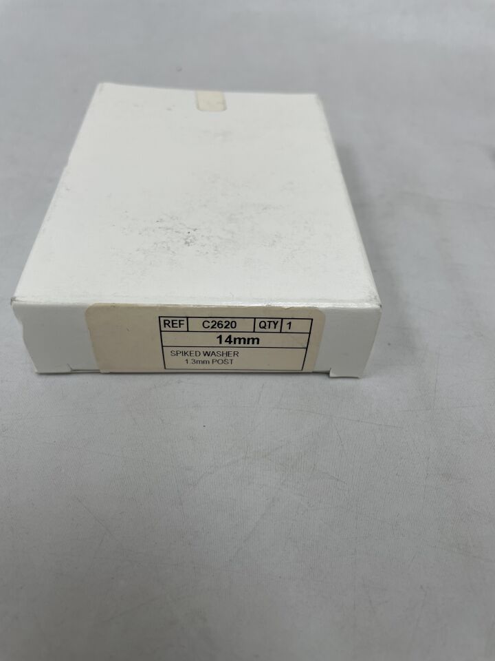 C2620 - CONMED - Low Profile Spiked Washer, 14 dia. x 1.3 mm Post Height, (BX/1) - ( Expiry Date: 2026-01-15 )