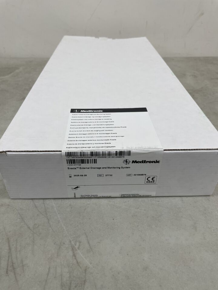 27732 - MEDTRONIC - Exacta Drainage and Monitoring System, (BX/1) - ( Expiry Date: 2025-09-28 )