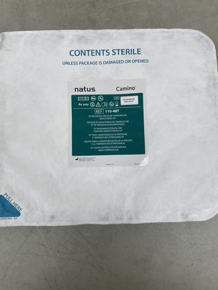 110-4BT - NATUS - Camino Intracranial Pressure and Temperature Monitoring Catheter Kit, (EA) - ( Expiry Date: 2024-08-05 )