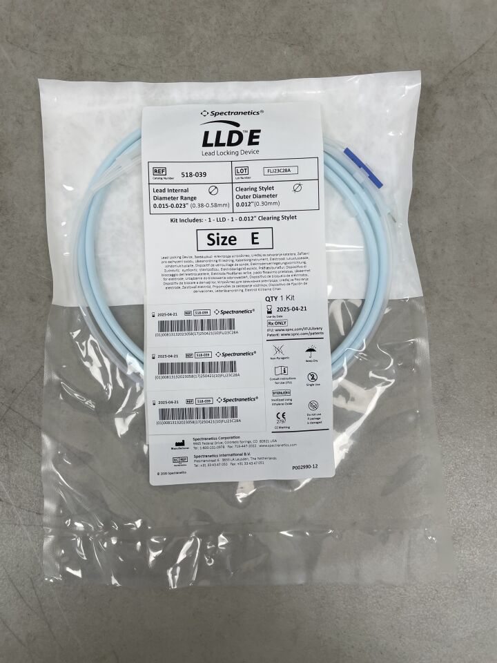 518-039 - SPECTRANETICS - LLD E Lead Locking Device - .012", (EA) - ( Expiry Date: 2025-04-21 )