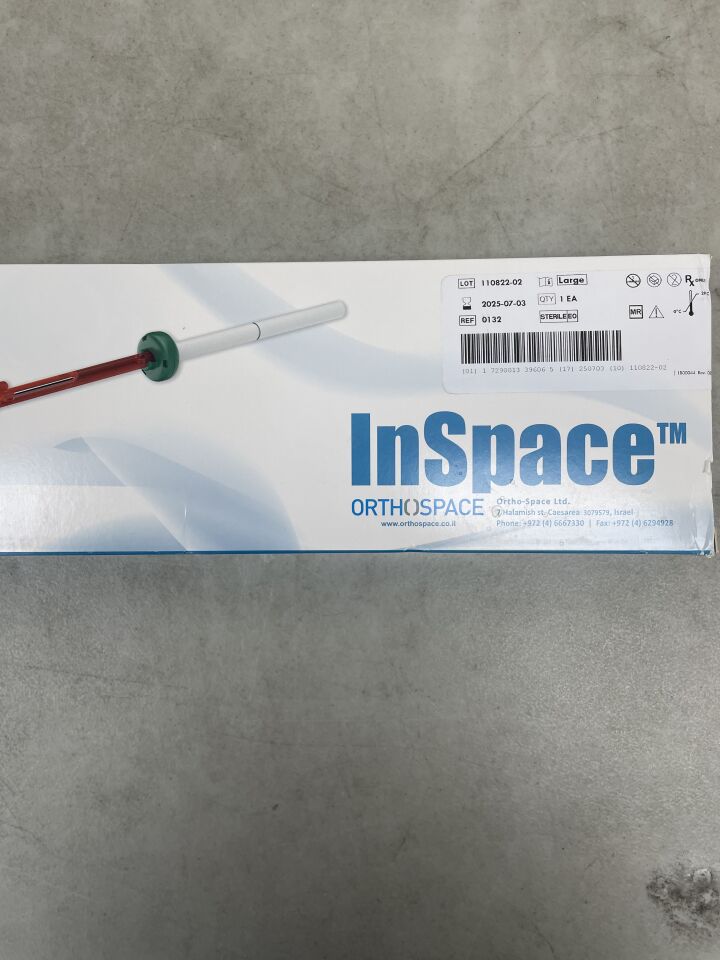 132 - STRYKER - InSpace Subacromial Tissue Spacer System, Large, (BX/1) - ( Expiry Date: 2025-07-03 )