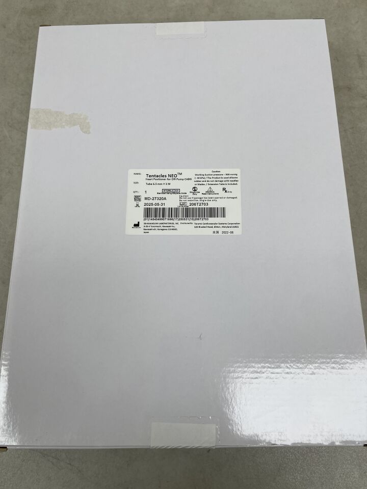 MD-27320A - TERUMO - Tentacles NEO Heart Positioner for Off-Pump CABG, (BX/1) - ( Expiry Date: 2025-05-31 )
