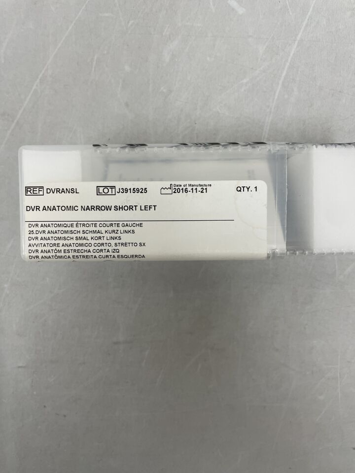 DVRANSL - BIOMET - DVR Narrow Short Version Anatomic Plate with F.A.S.T. Guide, 21.6 x 48.9 mm, (EA) - ( Expiry Date: 2099-12-31 )