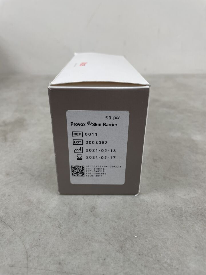 8011 - ATOS MEDICAL - Provox Skin Barrier Wipe, (BX/50) - ( Expiry Date: 2024-05-17 )