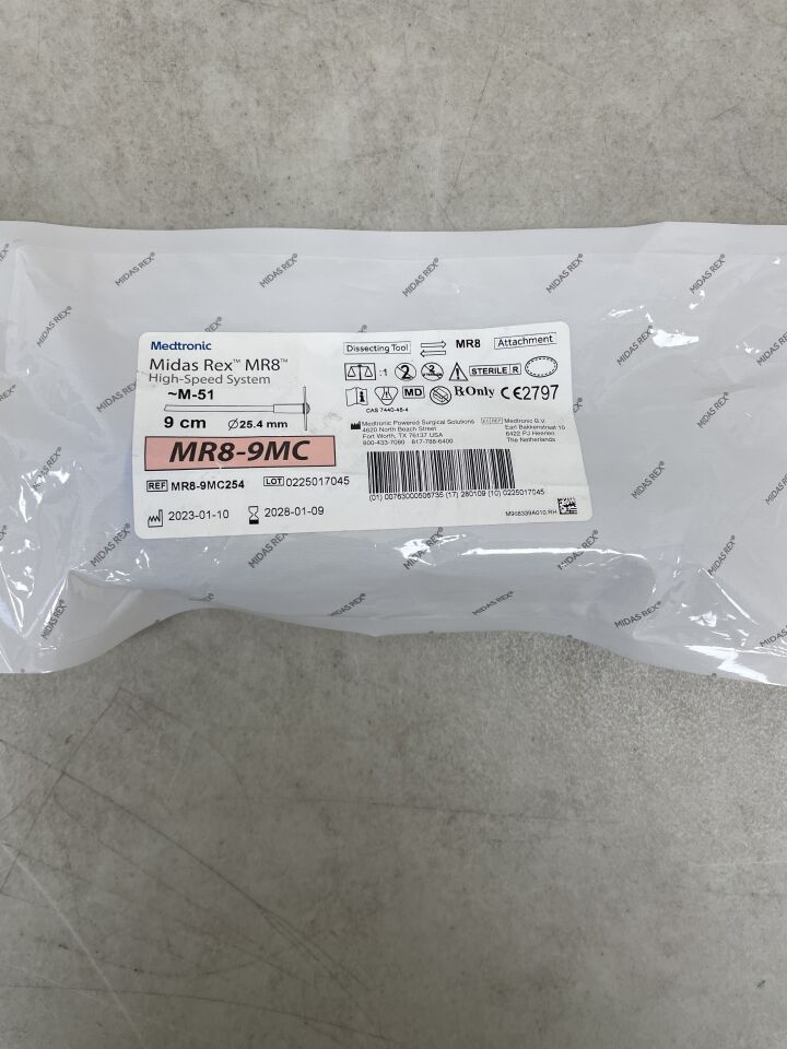 MR8-9MC254  -  MEDTRONIC  -  Midas Rex MR8 Metal Cutter Diamond Wheel 9cm, 25.4mm , ( EA )  -  ( Expiry Date : 2028-01-09 )