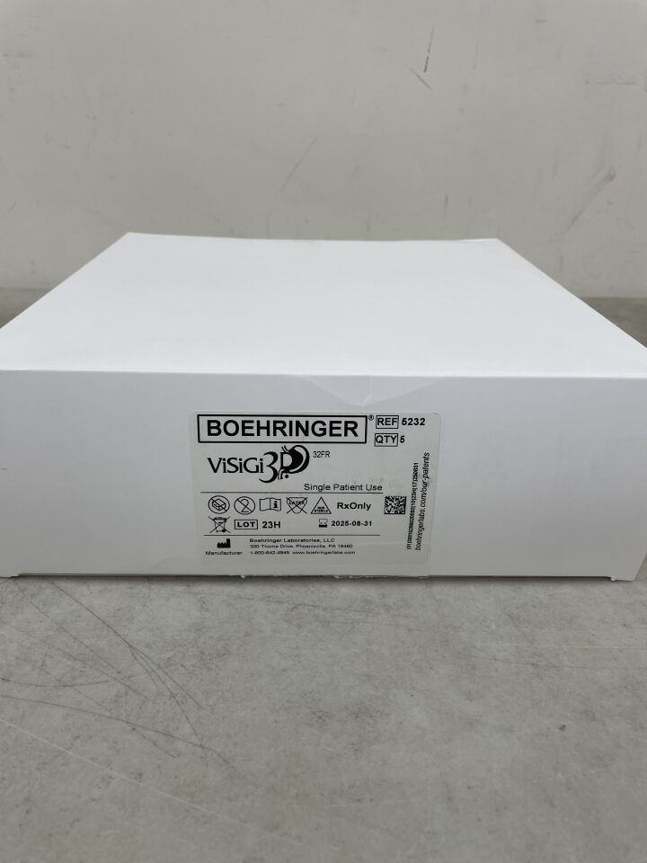 5232 - BOEHRINGER - ViSiGi 3D Calibration System size 32Fr Sleeve/Std, (BX/5) - ( Expiry Date: 2025-08-31 )