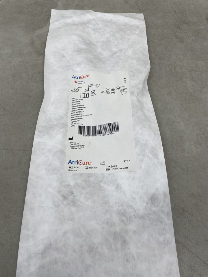 CGG100 - ATRICURE - Guía de selección de AtriClip Gillinov-Cosgrove (EA) - (Fecha de vencimiento: 01/05/2027)