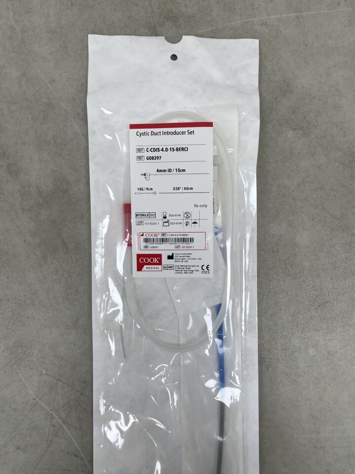 G08297 - COOK - Appel-Berci 膽囊管導入器套裝，（EA）-（有效期限至：2026-03-06）