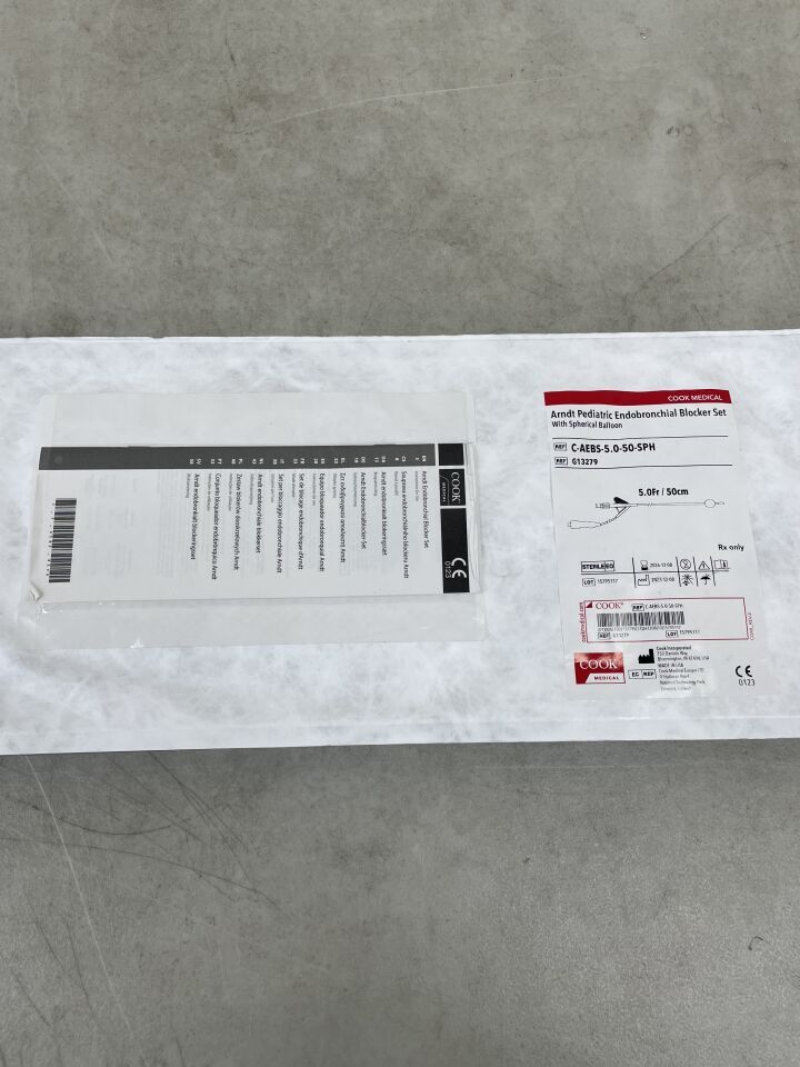 G13279 - COOK - Arndt 兒童支氣管封堵器套裝（含 5F x 50cm 球形球囊），（EA）-（有效期至：2026-12-08）