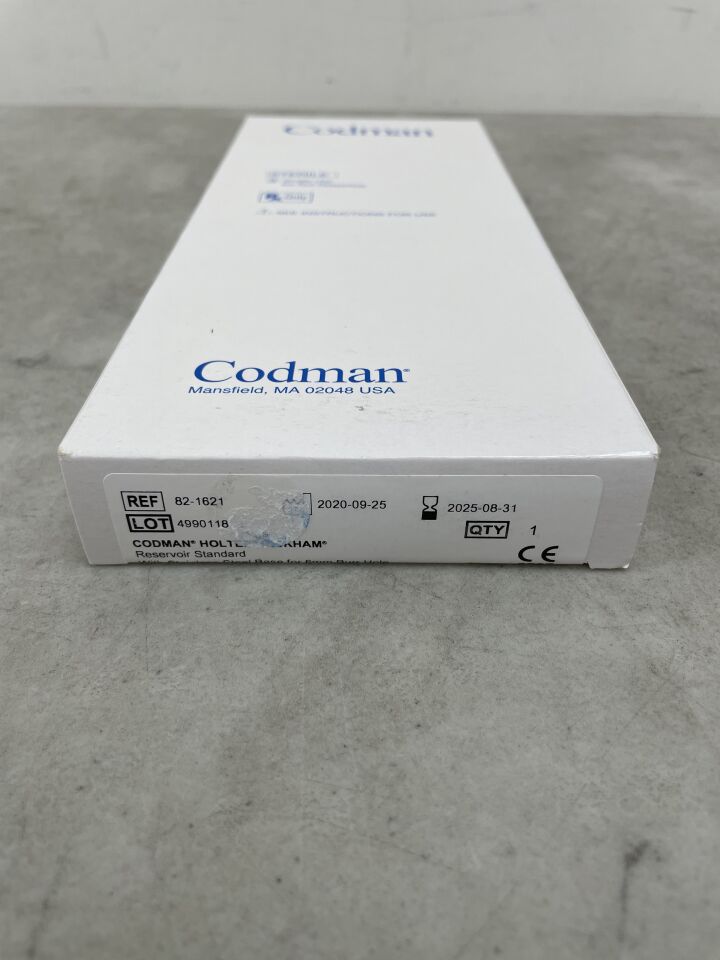 82-1621 - CODMAN - Holter Rickham Reservoir w/Ventricular Catheter, Standard, Stainless-Steel, () - ( Expiry Date: 2025-08-31 )