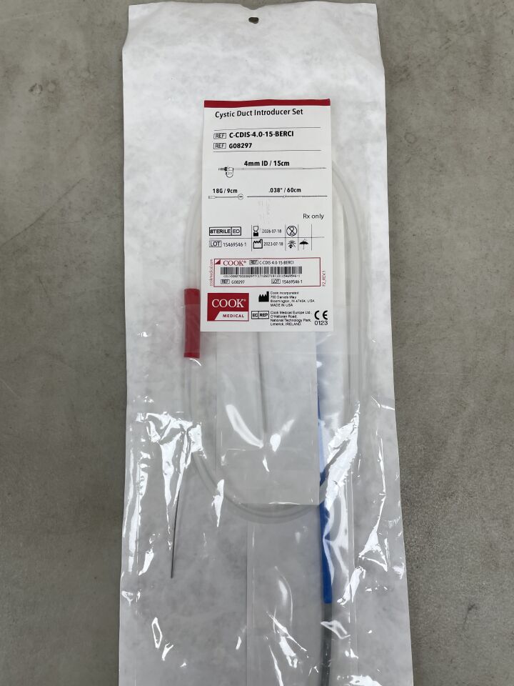 G08297 - COOK - Appel-Berci 膽囊管導入器套裝，（EA）-（有效期限至：2026-07-18）