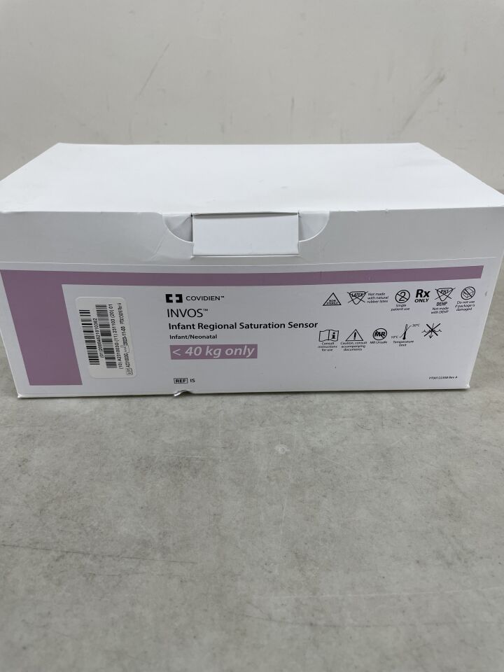 IS - COVIDIEN - INVOS 嬰兒區域血氧飽和度感測器，嬰兒/新生兒感測器，（10個/盒）-（有效期：2099-12-31）