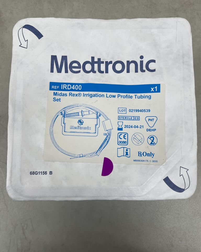 IRD400 - MEDTRONIC - Midas Rex Low-Profile Irrigation Tubing For Midas Rex Legend System, (EA) - ( Expiry Date: 2024-04-21 )