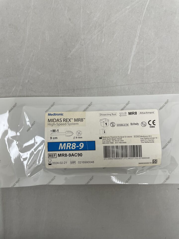 MR8-9AC90 - MEDTRONIC - Midas Rex MR8, Acorn 9cm, 9mm, (EA) - ( Expiry Date: 2024-08-28 )