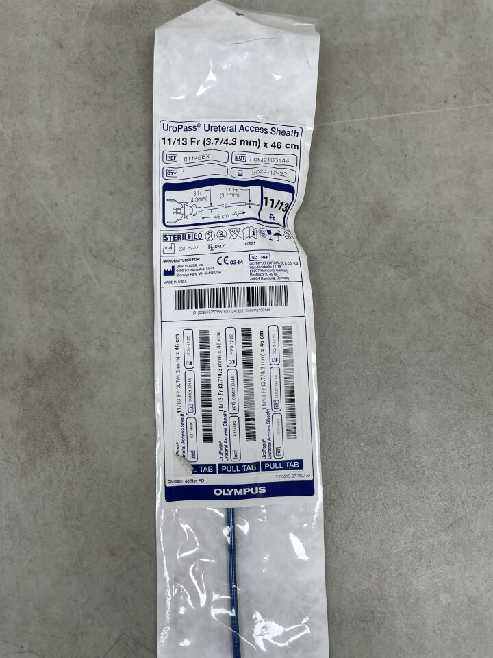 61146BX - OLYMPUS - UroPass Ureteral Access Sheath 11/13F x 46cm, (EA) - ( Expiry Date: 2024-12-22 )