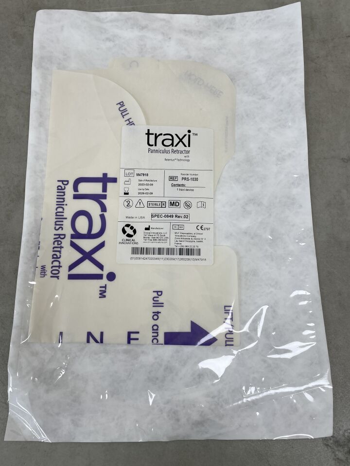PRS-1030 - INNOVACIONES CLÍNICAS - Retractor Traxi Panniculus, (EA) - (Fecha de caducidad: 2026-02-09)