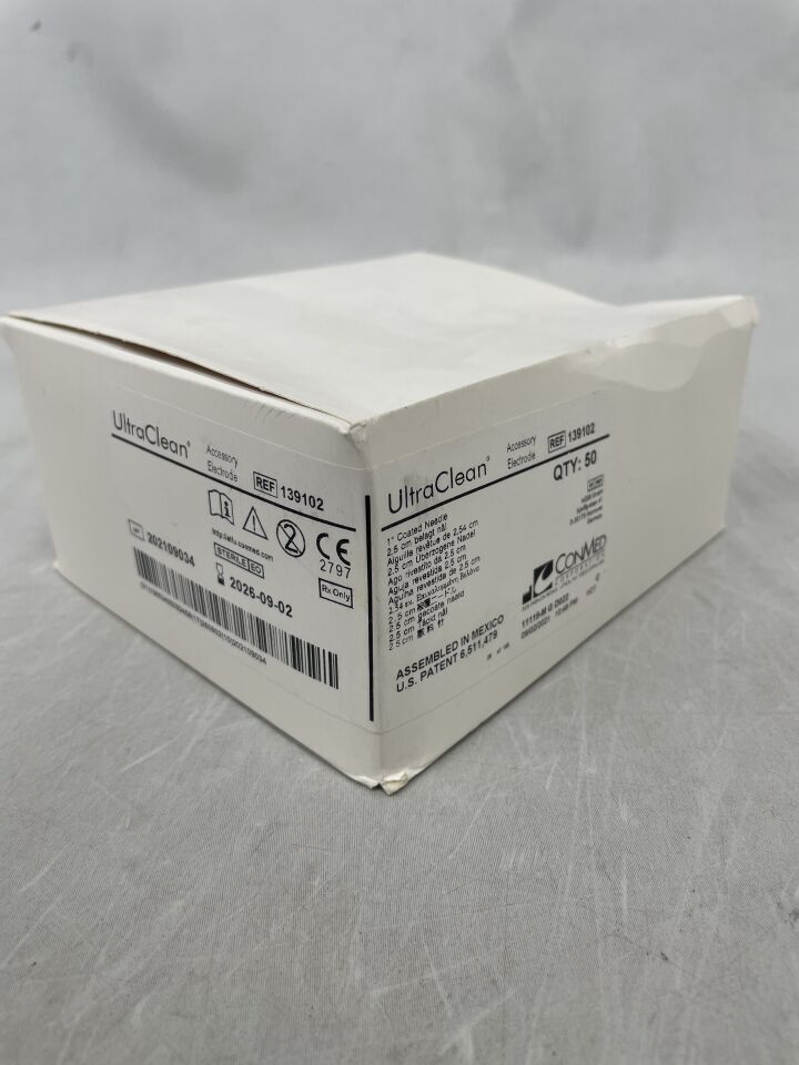 139102 - CONMED - ultraclean needle, 1in, (BX/50) - ( Expiry Date: 2026-09-02 )