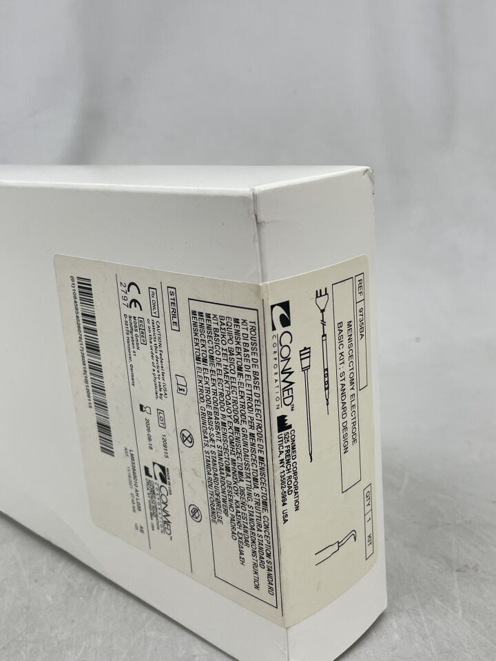 9735BA  -  CONMED  -  MENISCECTOMY ELECTRODE BASIC KIT, STANDARD 165mm , ( BX/1 )  -  ( Expiry Date : 2026-08-18 )