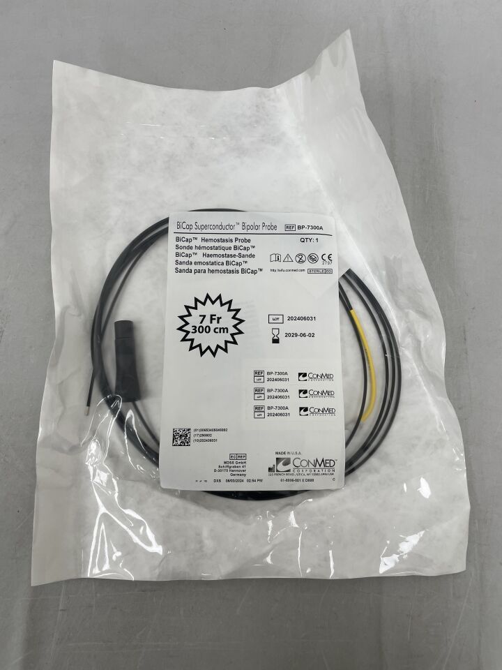 BP-7300A - CONMED - BiCap Multi-Electrode Bipolar Hemostasis Probe 7F x 300cm, (EA) - ( Expiry Date: 2029-06-02 )