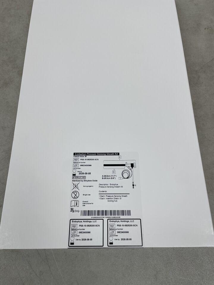 PSS-10-0825200-SCN - ENDOPHYS - 壓力感測存取系統，8F X 25cm，（BX/1）-（有效期限至：2026-08-05）
