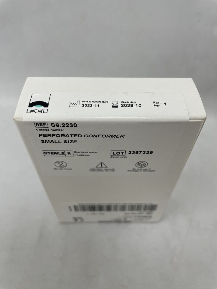 S6.2230 - FCI - conformador perforado, pequeño 20 mm, (BX/1) - (Fecha de caducidad: 2028-10-31)