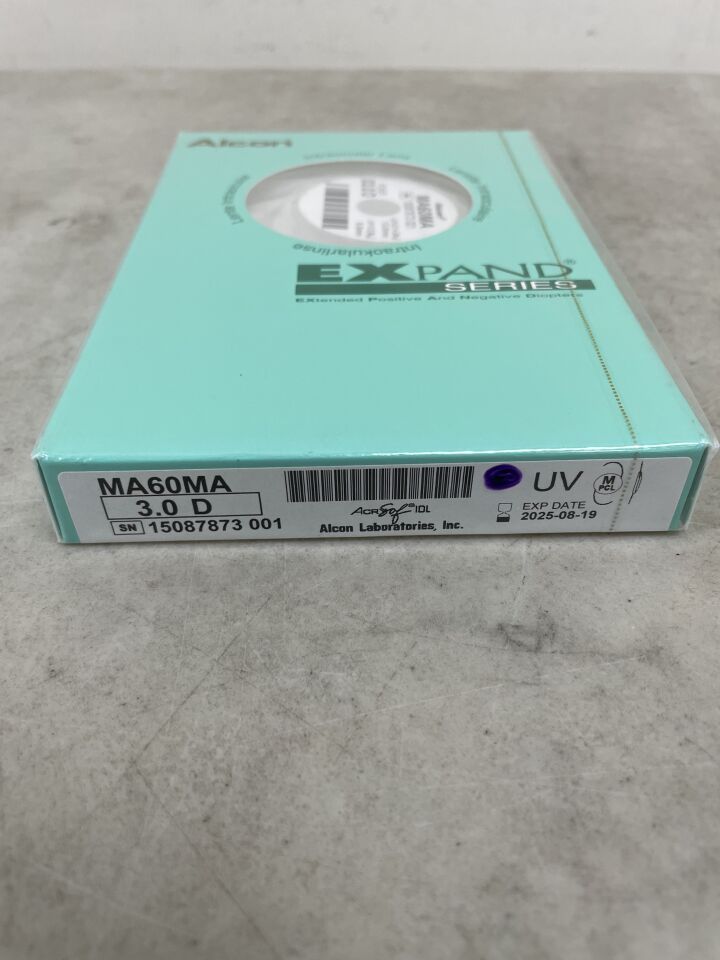 MA60MA.030 - ALCON - EXPAND Acrylic Multi-Piece IOL, 3.0D, (BX/1) - ( Expiry Date: 2025-08-19 )