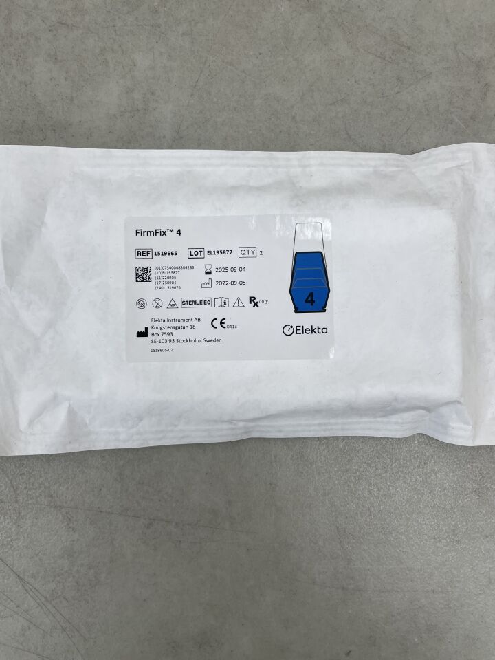 1519665 - ELEKTA - FirmFix 4 for Leksell Vantage Head Frame (2 Per Pack), (EA) - ( Expiry Date: 2025-09-04 )