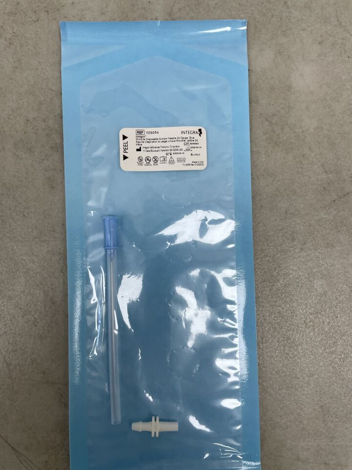 1359264 - INTEGRA - MicroLite Disposable Suction Needle 24G, Blue, (EA) - ( Expiry Date: 2025-04-14 )