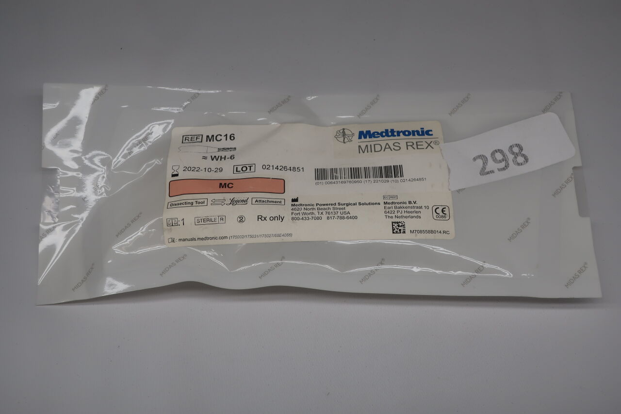 MC16 - MEDTRONIC - Midas Rex Legend Metal Cutter Carbide 1.6mm x 6.4mm, (EA) - ( Expiry Date: 2025-03-01 )