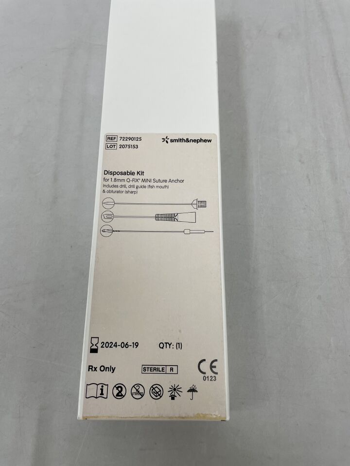 72290125 - SMITH & NEPHEW - Disposable Kit for 1.8mm Q-Fix Mini, (BX/1) - ( Expiry Date: 2025-03-28 )