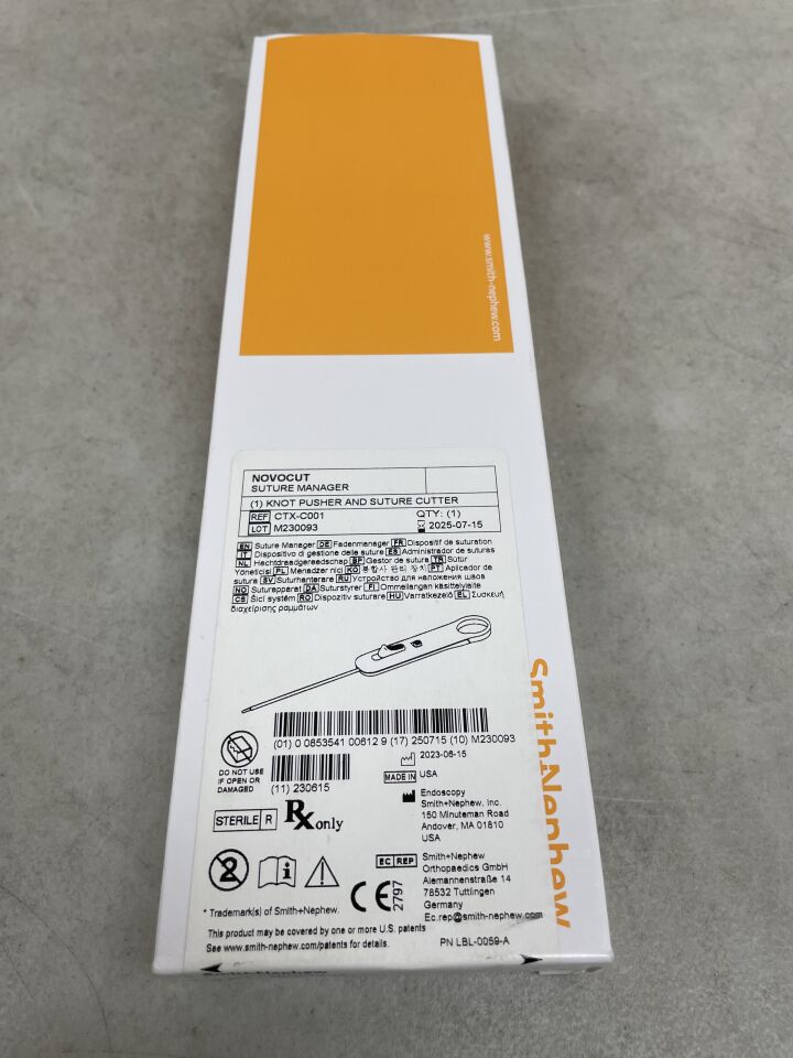 CTX-C001 - SMITH & NEPHEW - Ceterix NovoCut Suture Manager For Meniscal Repair System, (BX/1) - ( Expiry Date: 2025-07-15 )