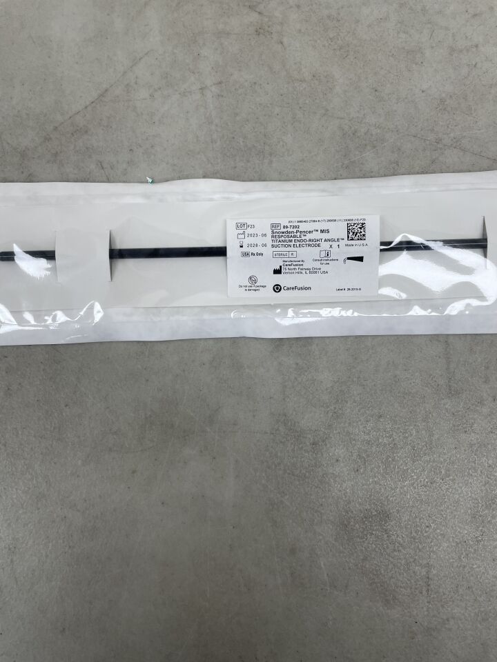 89-7202 - CAREFUSION - Snowden-Pencer MIS Reposable Ti Endo-Right Angle Suction Electrode, (EA) - ( Expiry Date: 2028-06-08 )