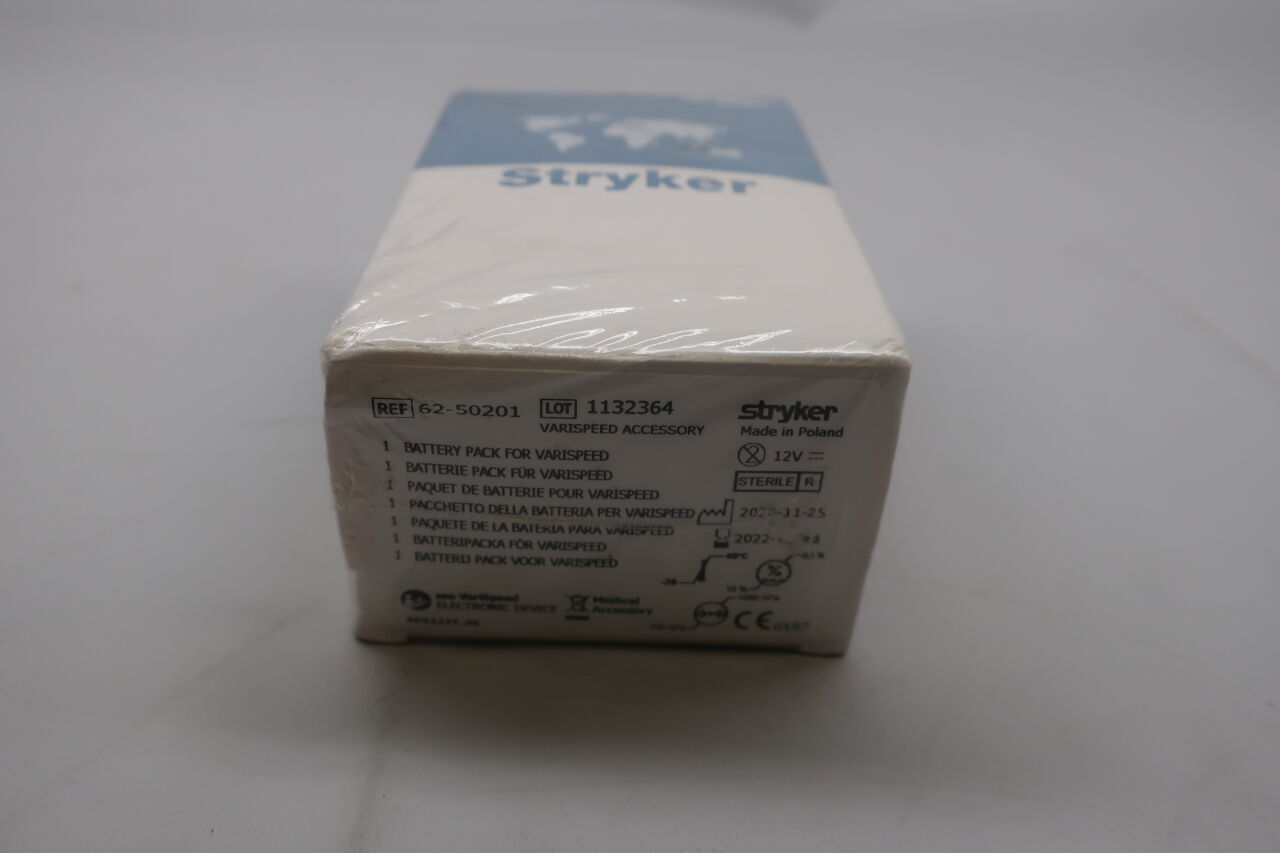 62-50201 - STRYKER - VariSpeed Battery Pack for Battery Powered Screwdriver, (BX/1) - ( Expiry Date: 2025-08-23 )
